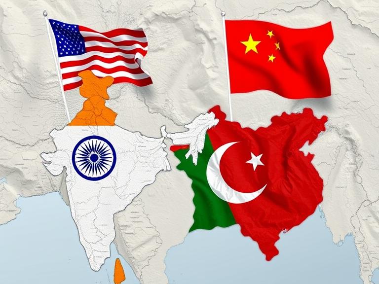 India-US vs. Pakistan-China