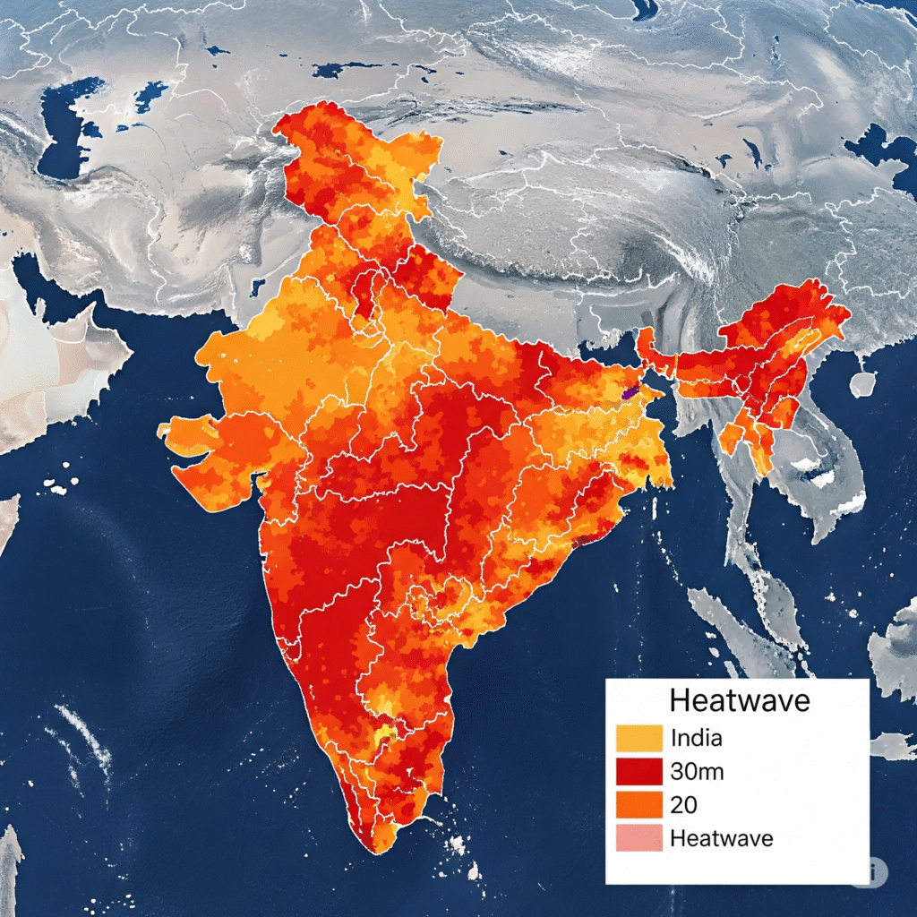 "Heatwaves and Climate Change in India 2025"