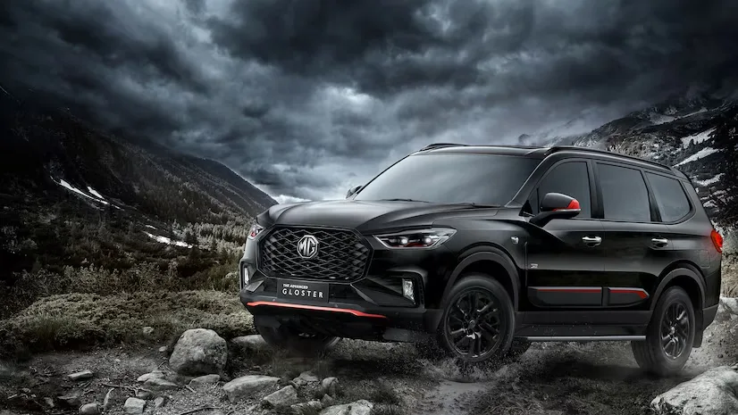 MG Gloster Blackstorm Edition Unveiled with ADAS, Bold Design & Luxury