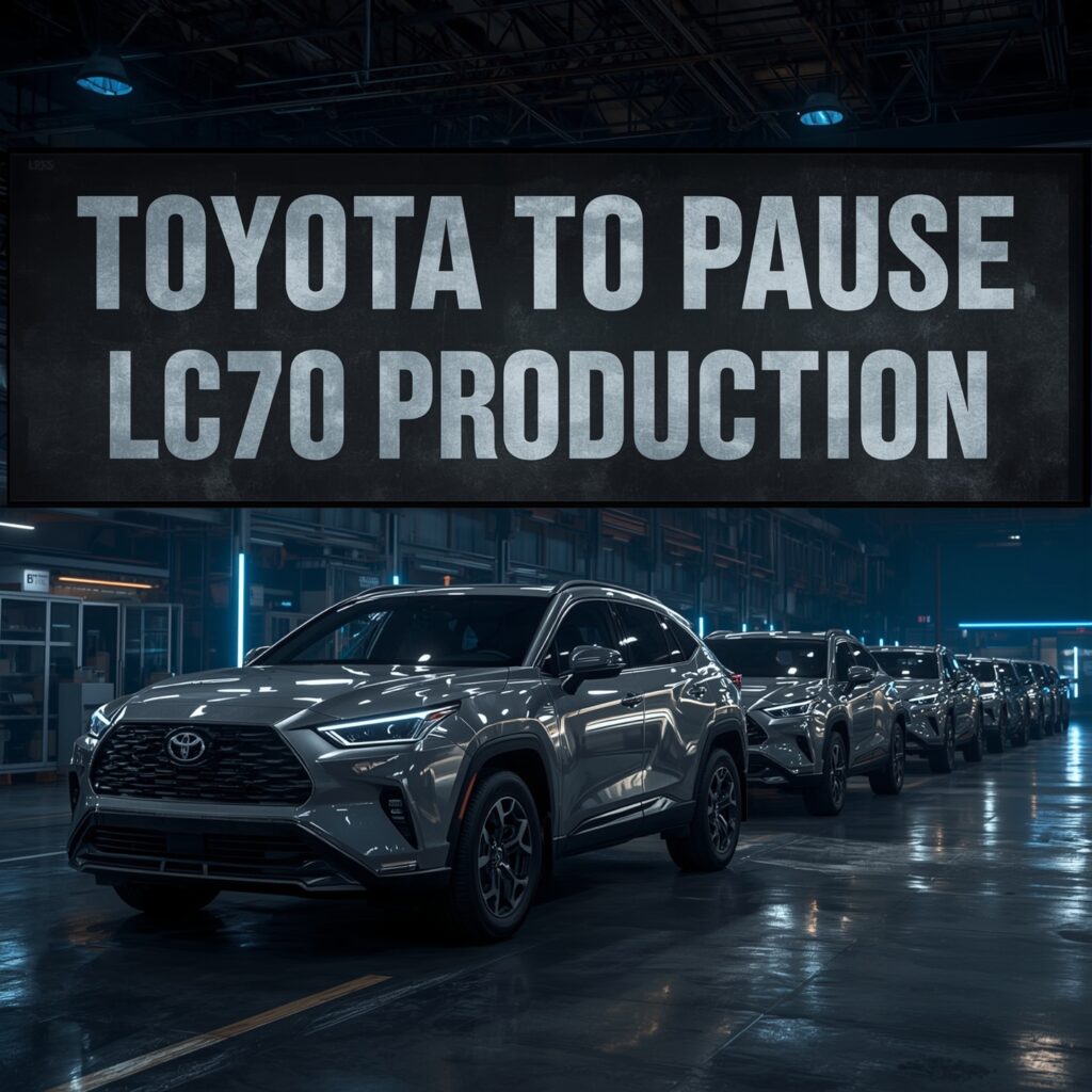 Toyota to Pause LC70 Production
