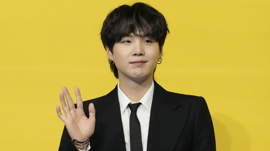 File photo of BTS star Suga(AP) BTS