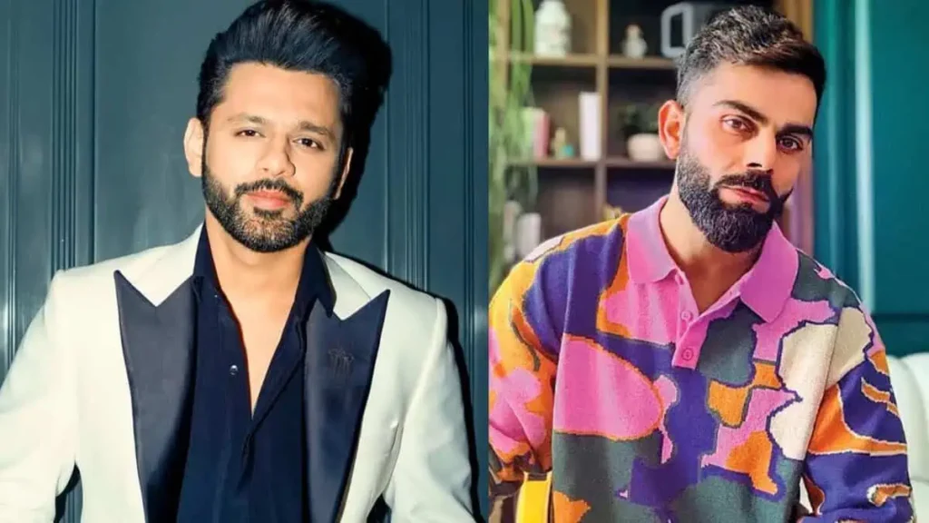 Rahul Vaidya Virat Kohli