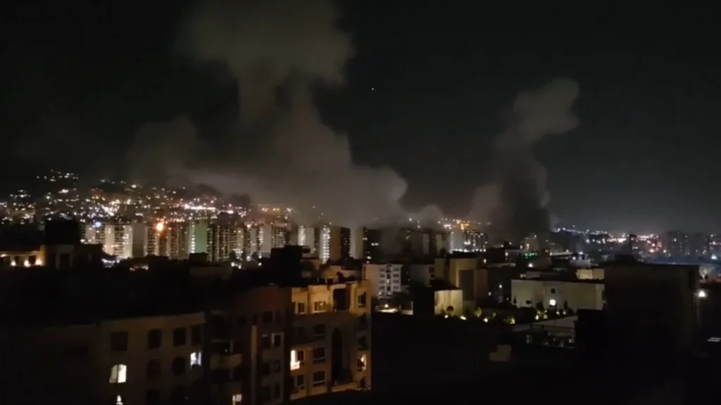Israel strikes Iran