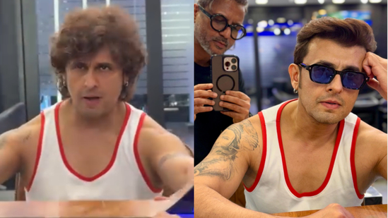 Sonu Nigam's new hairstyle gives him a youthful