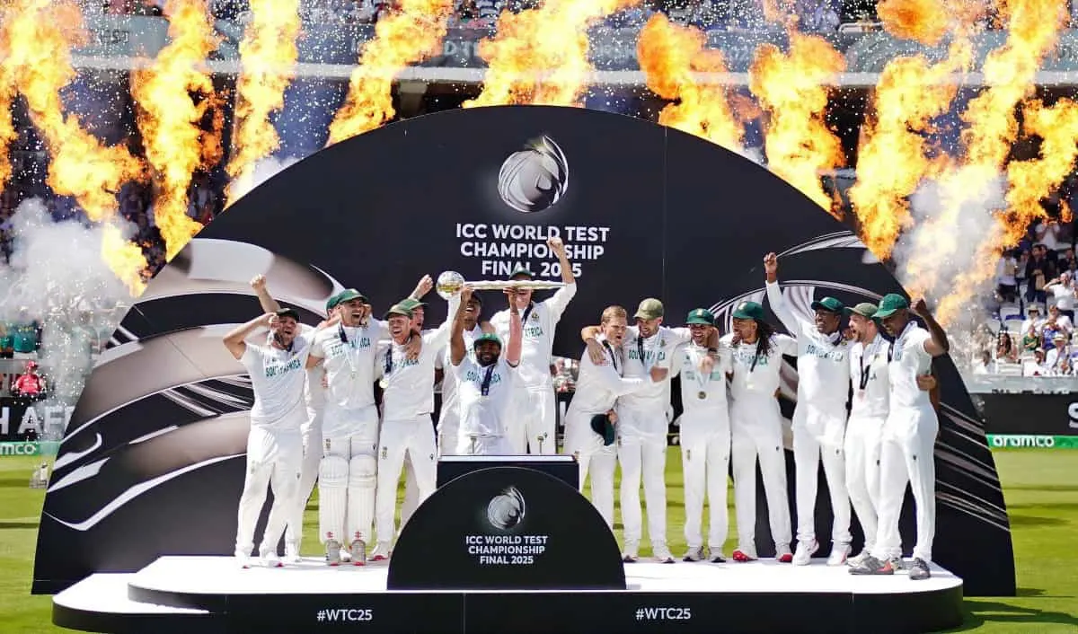 South Africa wins ICC trophy
