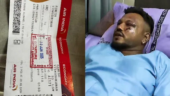 Air India crash, Sole Survivor-"Vishwas Kumar Ramesh"