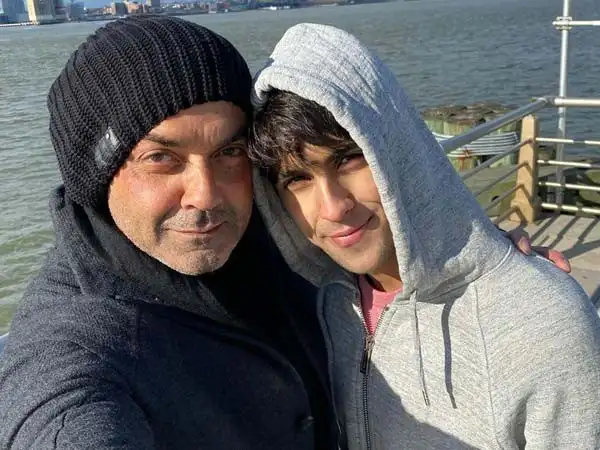 Bobby Deol posts a rare selfie with his son Aryaman