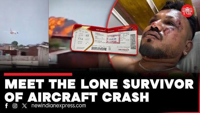 Air India crash, Sole Survivor-"Vishwas Kumar Ramesh"