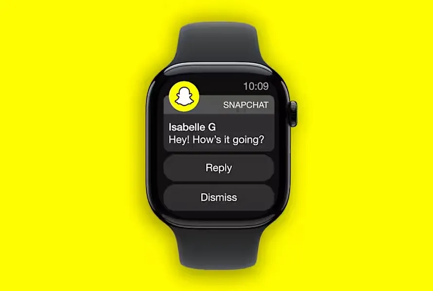 Snapchat Launches Apple Watch App